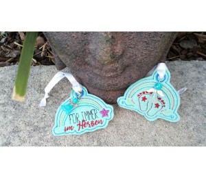 Alles wird gut FREEBIE 12 - Regenbogen "Für immer im Herzen" & Füße